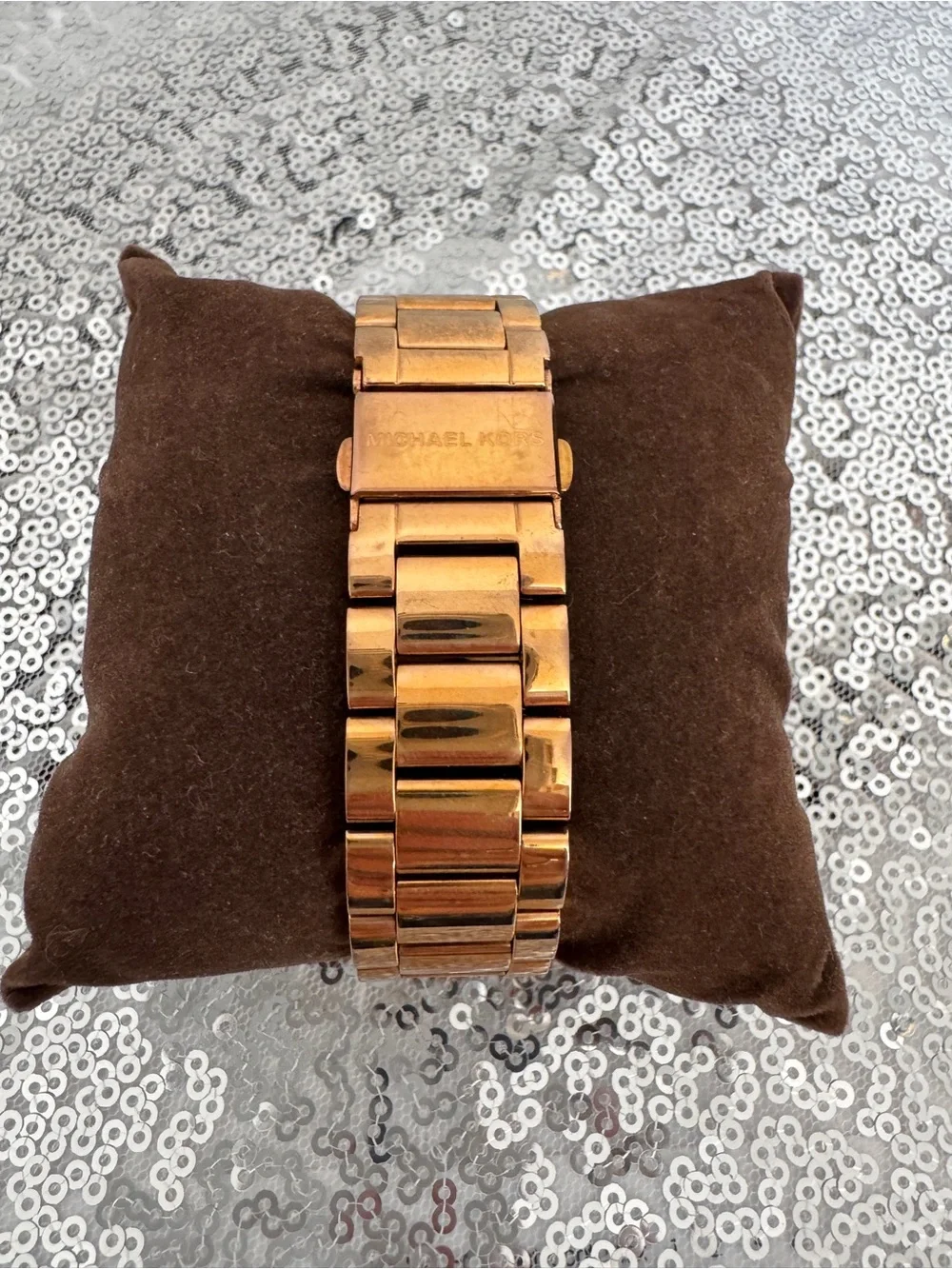 Michael Kors Rose Gold Square Chronograph Men’s Watch